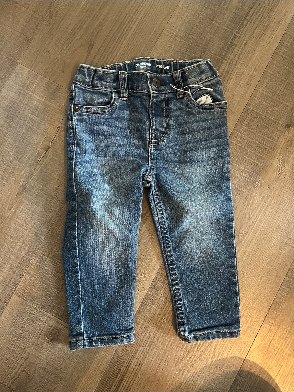 OshKosh B'gosh Medium Blue Straight Leg Kids Jeans